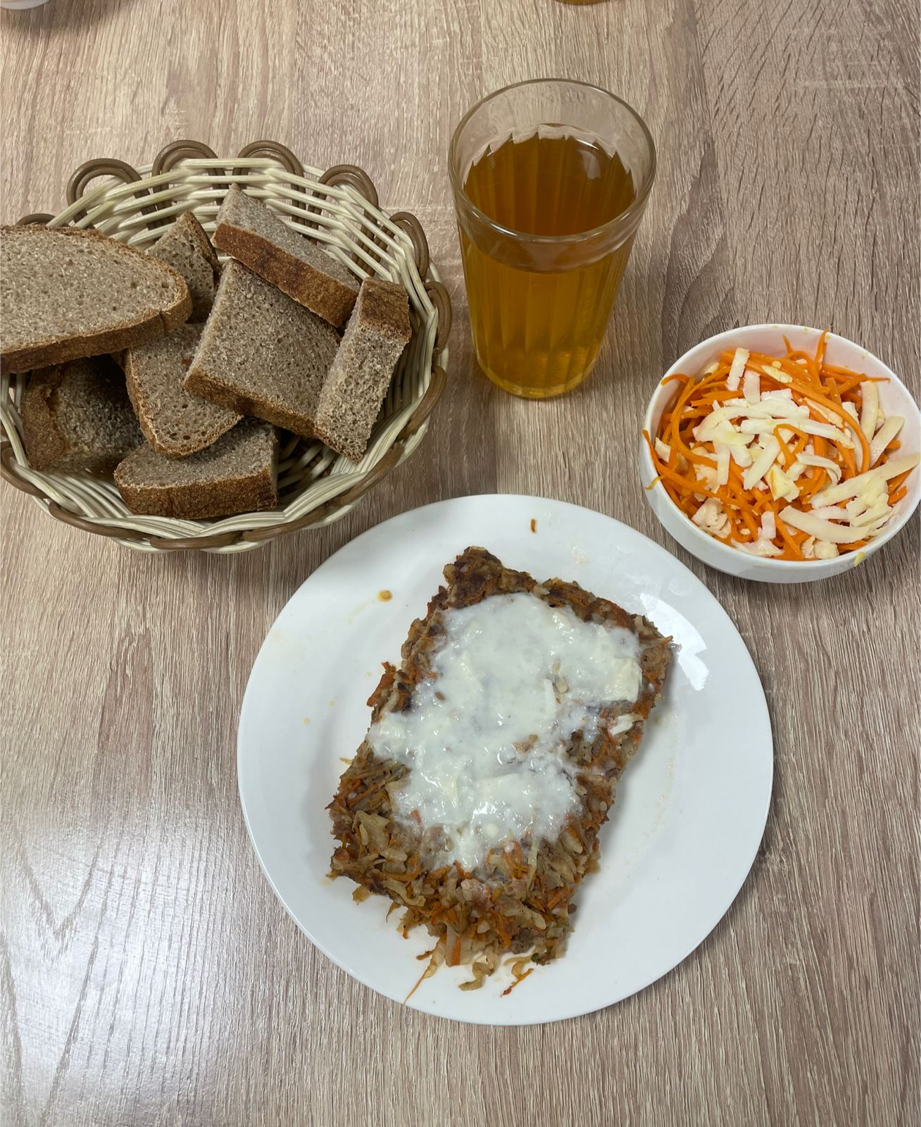 Ыстық тамақ (ас мәзірі бойынша)