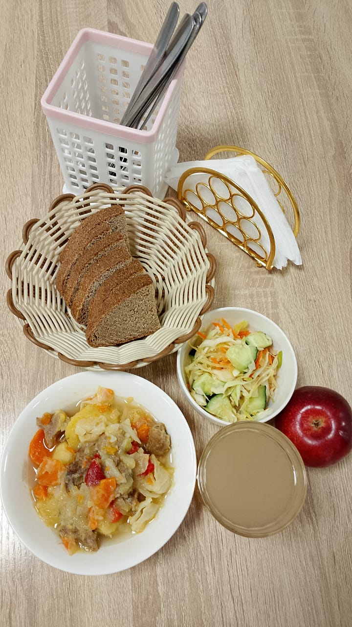 Ыстық тамақ (ас мәзірі бойынша)