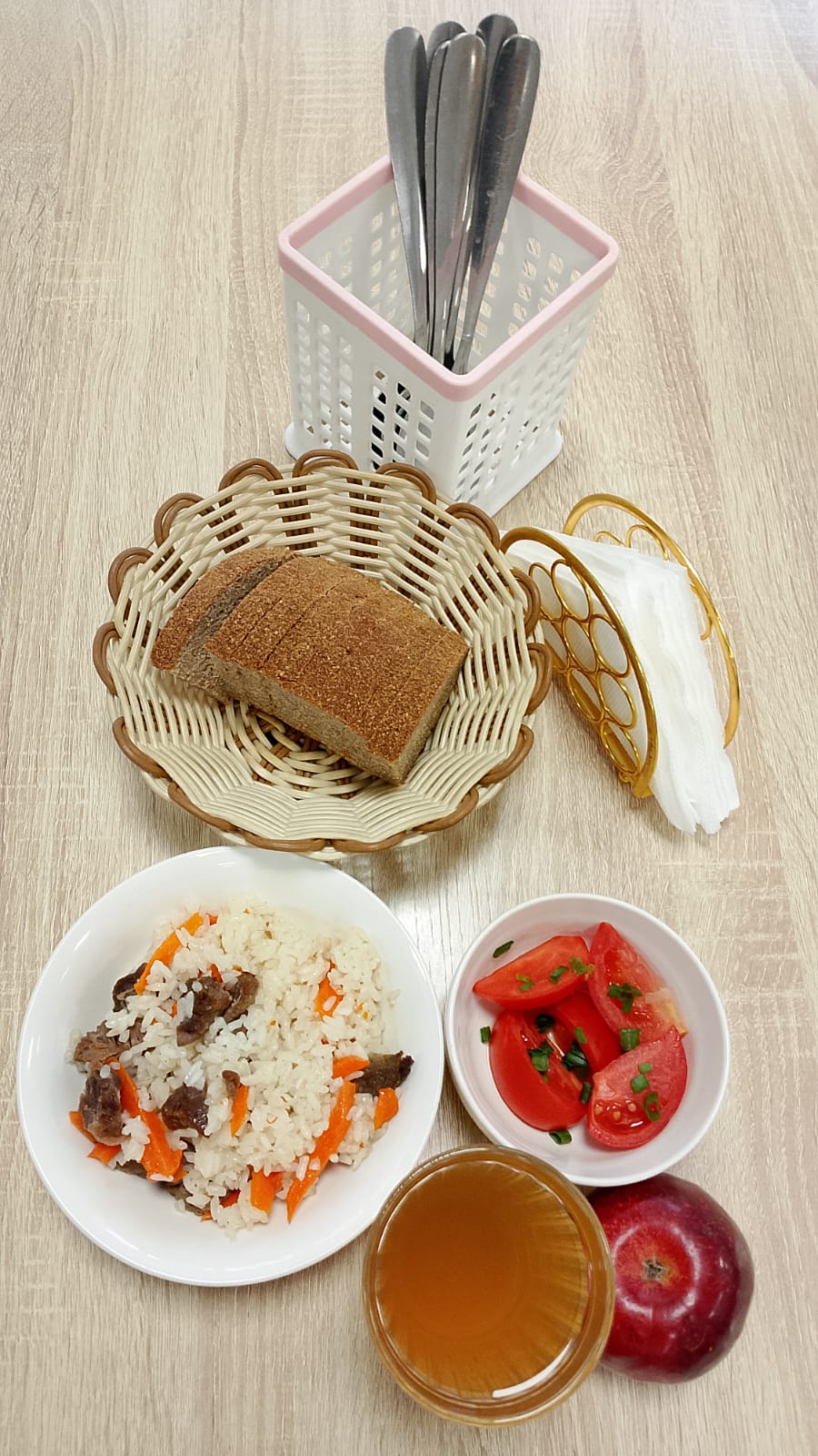 Ыстық тамақ (ас мәзірі бойынша)